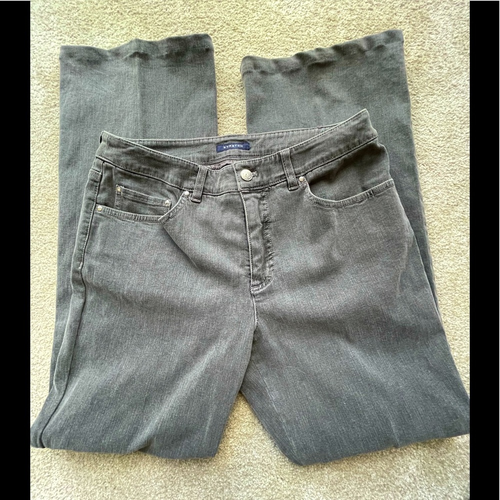 Jeans - Jones NY SIGNATURE Boot Cut Gray STRETCH Jeans